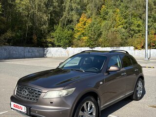 2007 Infiniti FX35 I (S50) Рестайлинг, коричневый, 825000 рублей, вид 1