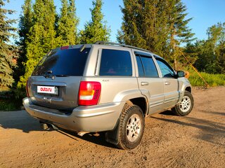 2000 Jeep Grand Cherokee II (WJ), серебристый, 900000 рублей, вид 4