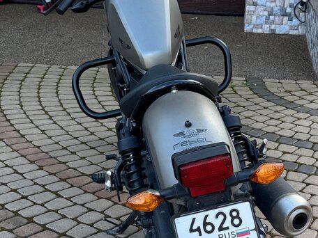 2019 Honda CMX 500 Rebel, серый, 690000 рублей, вид 3