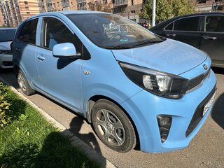 2018 Kia Picanto GT Line III, голубой, 1300000 рублей, вид 3