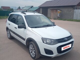 2017 Lada (ВАЗ) Kalina Cross II, белый, 450000 рублей, вид 3