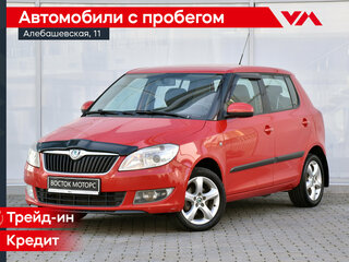 2011 Skoda Fabia II Рестайлинг, красный, 470000 рублей, вид 1