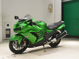 2012 Kawasaki ZX-14R, зелёный, 830000 рублей, вид 4