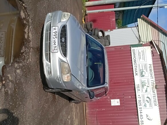 2006 Hyundai Accent ТагАЗ II, серебристый - вид 3
