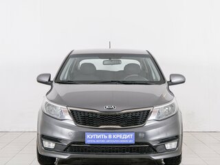 2016 Kia Rio III Рестайлинг, серый, 1049000 рублей, вид 2