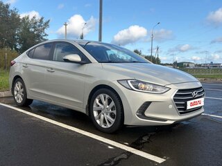 2018 Hyundai Elantra VI (AD), серый, 1380000 рублей, вид 3