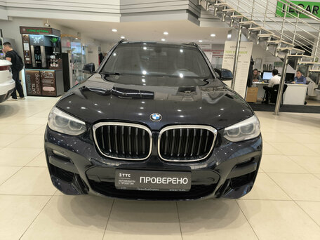 2019 BMW X3 30d xDrive III (G01), чёрный, 4250000 рублей, вид 2