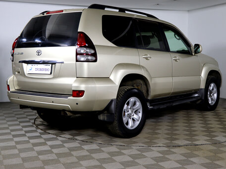 2007 Toyota Land Cruiser Prado 5-speed 120 Series, бежевый, 1629990 рублей, вид 5