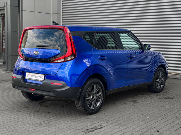 2019 Kia Soul III, синий - вид 4