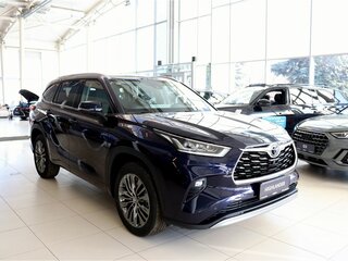 2026 Toyota Highlander IV (XU70), синий, 5650000 рублей, вид 3