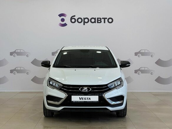 2026 Lada (ВАЗ) Vesta I Рестайлинг (NG), белый - вид 2