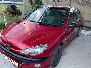 2007 Peugeot 206, красный, 290000 рублей, вид 1