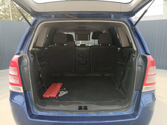 2008 Opel Zafira B Рестайлинг, синий - вид 11