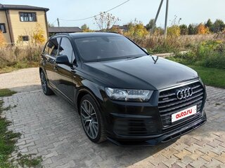 2018 Audi Q7 II (4M), чёрный, 5200000 рублей, вид 5