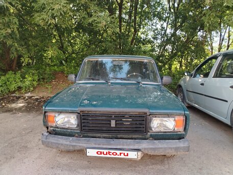 2009 Lada (ВАЗ) 2107, зелёный, 150000 рублей, вид 2