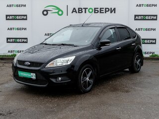 2008 Ford Focus II Рестайлинг, чёрный, 455400 рублей, вид 1