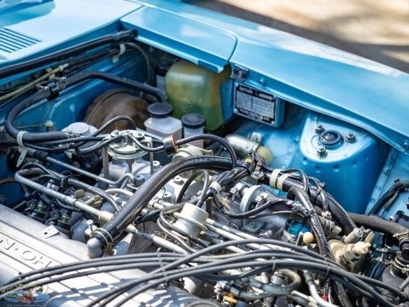 1977 Datsun 280Z 4-speed, голубой, 6300000 рублей - вид 30