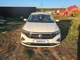 2021 Volkswagen Polo VI, белый, 1470000 рублей, вид 2