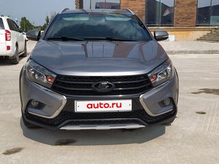 2018 Lada (ВАЗ) Vesta SW I, серый, 900000 рублей, вид 2