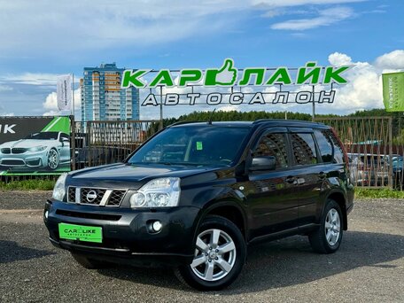 2010 Nissan X-Trail II, чёрный, 889000 рублей, вид 2