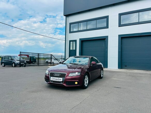 2008 Audi A4 IV (B8), красный - вид 2