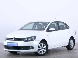 2011 Volkswagen Polo V, белый, 859000 рублей, вид 3