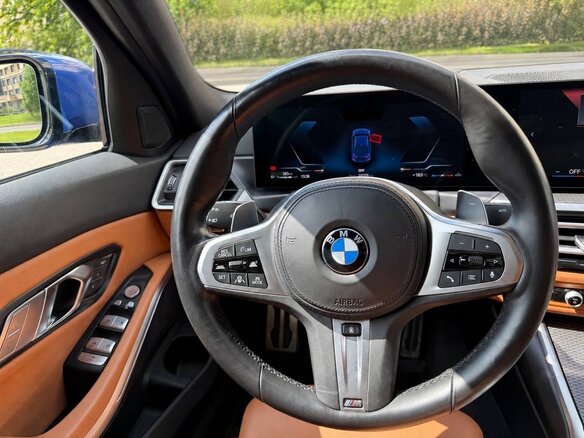 2022 BMW 3 серии 320i VII (G2x) Рестайлинг, синий - вид 10