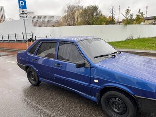 2002 Lada (ВАЗ) 21099, синий, 185000 рублей, вид 4