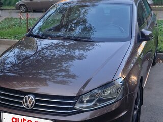 2019 Volkswagen Polo V Рестайлинг, коричневый, 1350000 рублей, вид 2