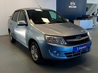 2013 Lada (ВАЗ) Granta I, голубой, 350000 рублей, вид 3