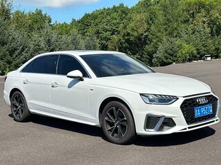 2022 Audi A4 35 TFSI Long V (B9) Рестайлинг, белый, 2600000 рублей, вид 3