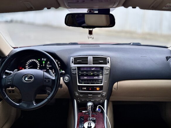 2007 Lexus IS 250 II, красный, 920000 рублей - вид 12