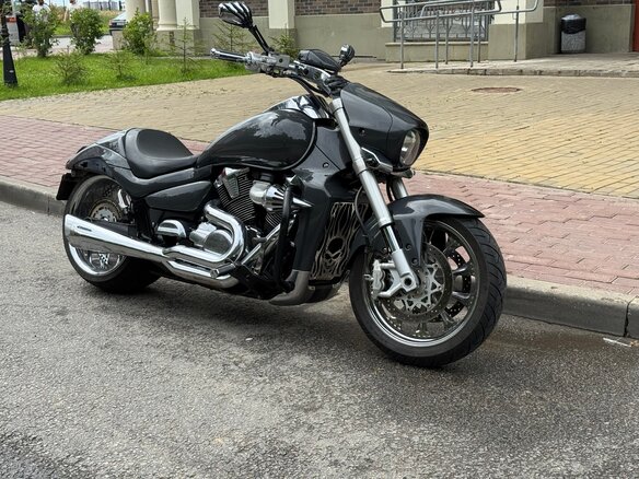 2007 Suzuki Boulevard M109R, серый, 850000 рублей - вид 6