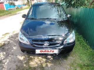 2008 Hyundai Getz I Рестайлинг, чёрный, 620000 рублей, вид 1