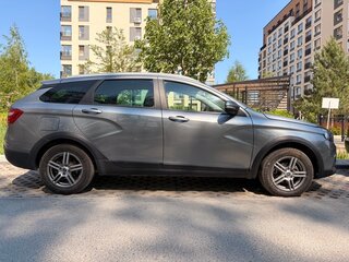 2017 Lada (ВАЗ) Vesta SW Cross I, серый, 1020000 рублей, вид 2