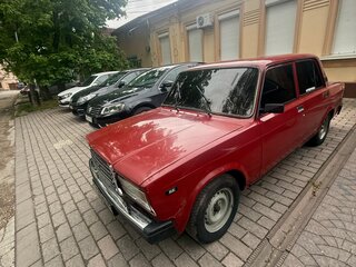 1992 Lada (ВАЗ) 2107, красный, 110000 рублей, вид 2