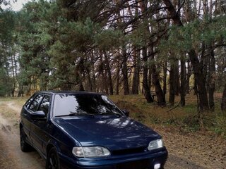 2005 Lada (ВАЗ) 2114, синий, 250000 рублей, вид 1