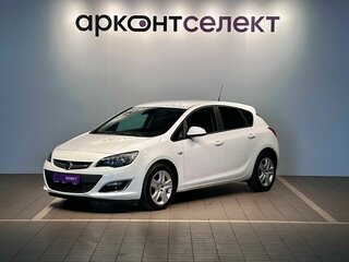 2013 Opel Astra J Рестайлинг, белый, 717000 рублей, вид 1