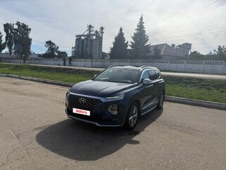 2020 Hyundai Santa Fe IV, синий, 3400000 рублей, вид 2