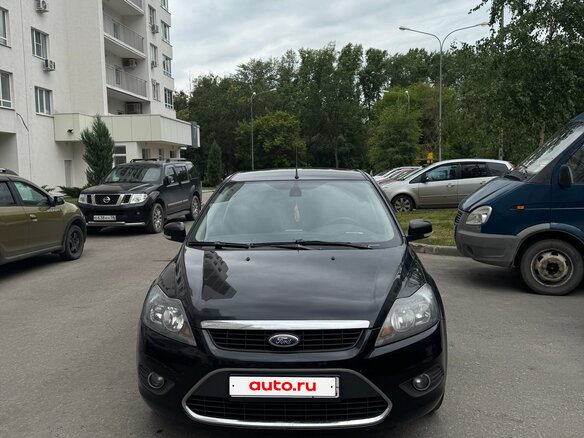 2010 Ford Focus II Рестайлинг, чёрный, 650000 рублей
