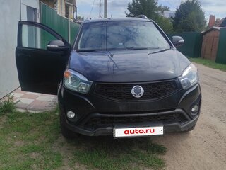 2014 SsangYong Actyon II Рестайлинг, чёрный, 1000000 рублей, вид 1