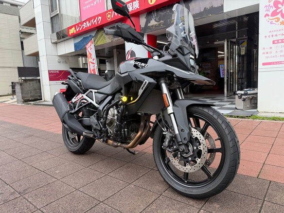 2024 Suzuki V-Strom 800DE, чёрный