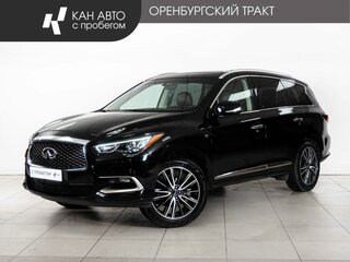 2018 Infiniti QX60 I Рестайлинг, чёрный, 3021000 рублей, вид 1