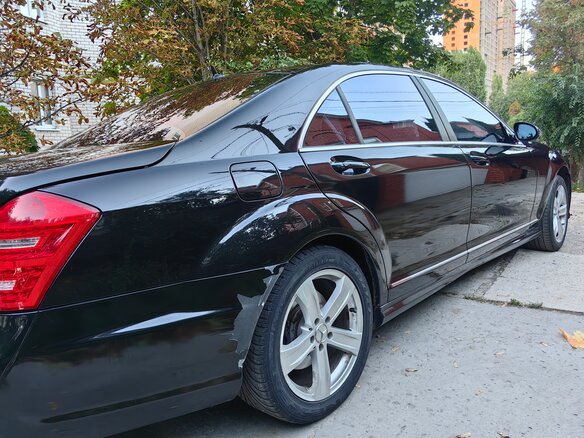 2006 Mercedes-Benz S-Класс 550 Long V (W221), чёрный - вид 3