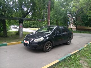2007 Suzuki SX4 I (Classic), чёрный, 425000 рублей, вид 1