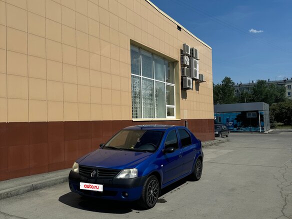 2007 Renault Logan I, синий, 370000 рублей - вид 20