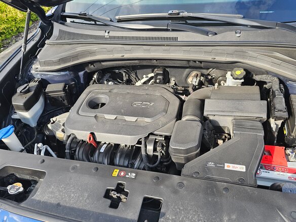 2019 Hyundai Santa Fe IV, синий - вид 11
