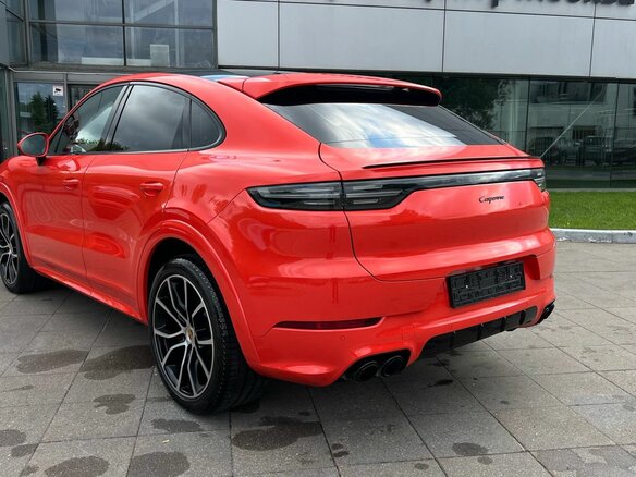 2021 Porsche Cayenne Coupé III, оранжевый, 8500000 рублей - вид 8