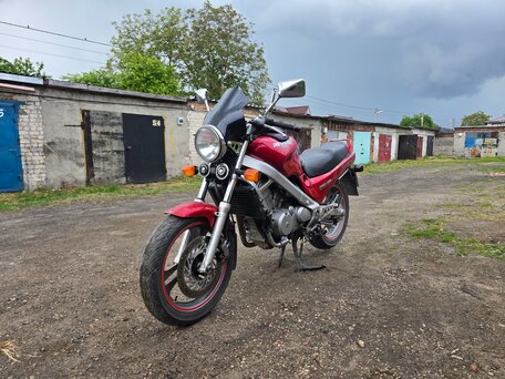 1996 Honda NTV 650, красный, 260000 рублей, вид 2