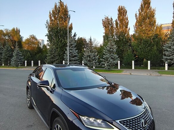 2019 Lexus RX 300 IV Рестайлинг, синий, 5050000 рублей - вид 6